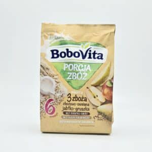 BOBOVITA 7.41oz MILK WHEAT OAT CEREAL APPLE PEAR