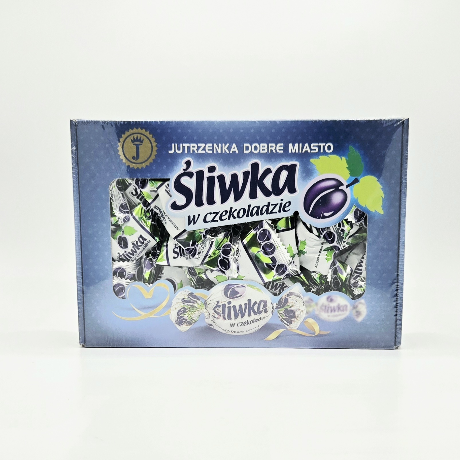 JUTRZENKA 35oz PLUMS IN CHOCOLATE BOX