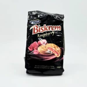 McVITIES 5.6oz BISKREM RASPBERRY COOKIES