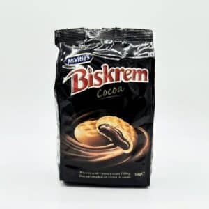McVITIES 5.6oz BISKREM COCOA COOKIES